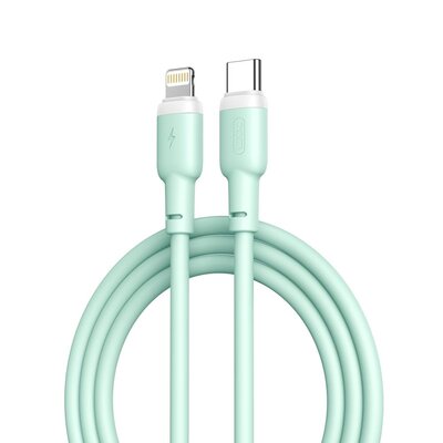 XO Kabel NB208A PD USB-C - Lightning 1,0m 20W zielony