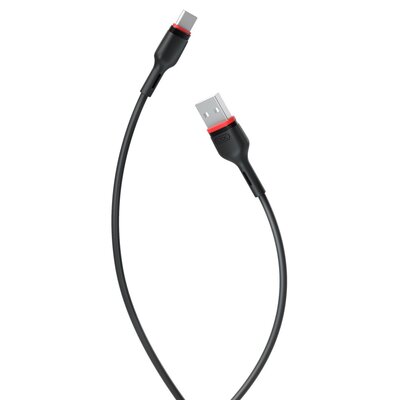 Фото - Кабель XO Kabel NB-P171 USB - USB-C 1,0 m 2,4A, czarny 