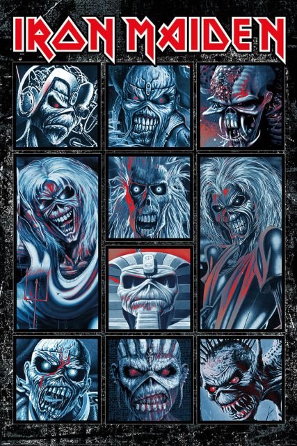 Iron Maiden Ten Eddies - plakat