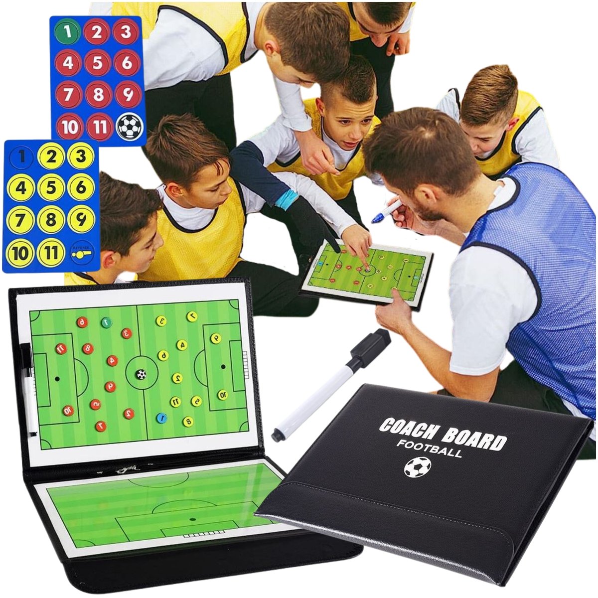 Tablica taktyczna trenerska piłka nożna