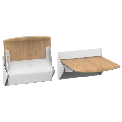 Siedzisko na korytarz naścienne dąb szary TPS2A automatyczne