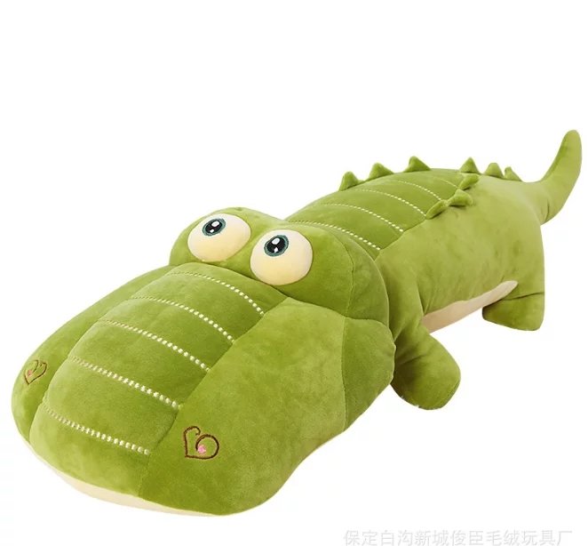 Maskotka Pluszak Duży Krokodyl 80 Cm Zielony