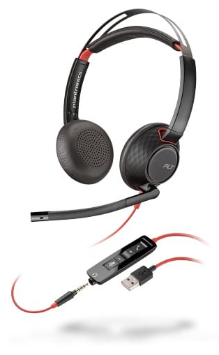 Plantronics BLACKWIRE 5220,C5220,USB-A,,WW (207576-03) 207576-03