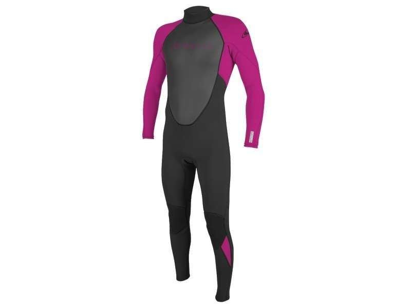 ONEILL wetsuits dziewcząt Youth Reactor II 3/2 mm Back Zip Full Wetsuit, czarny 5044-C09-16