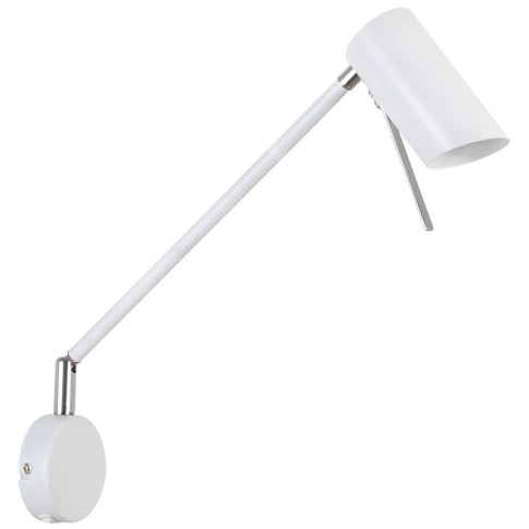 Biały kinkiet obrotowy z regulacją - Z051 G3-E90