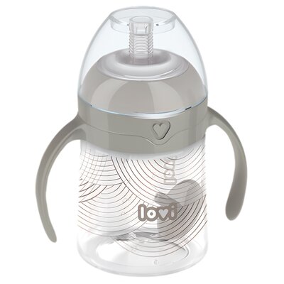 Pierwszy kubek z obciążoną słomką LOVI 150 ml Harmony
