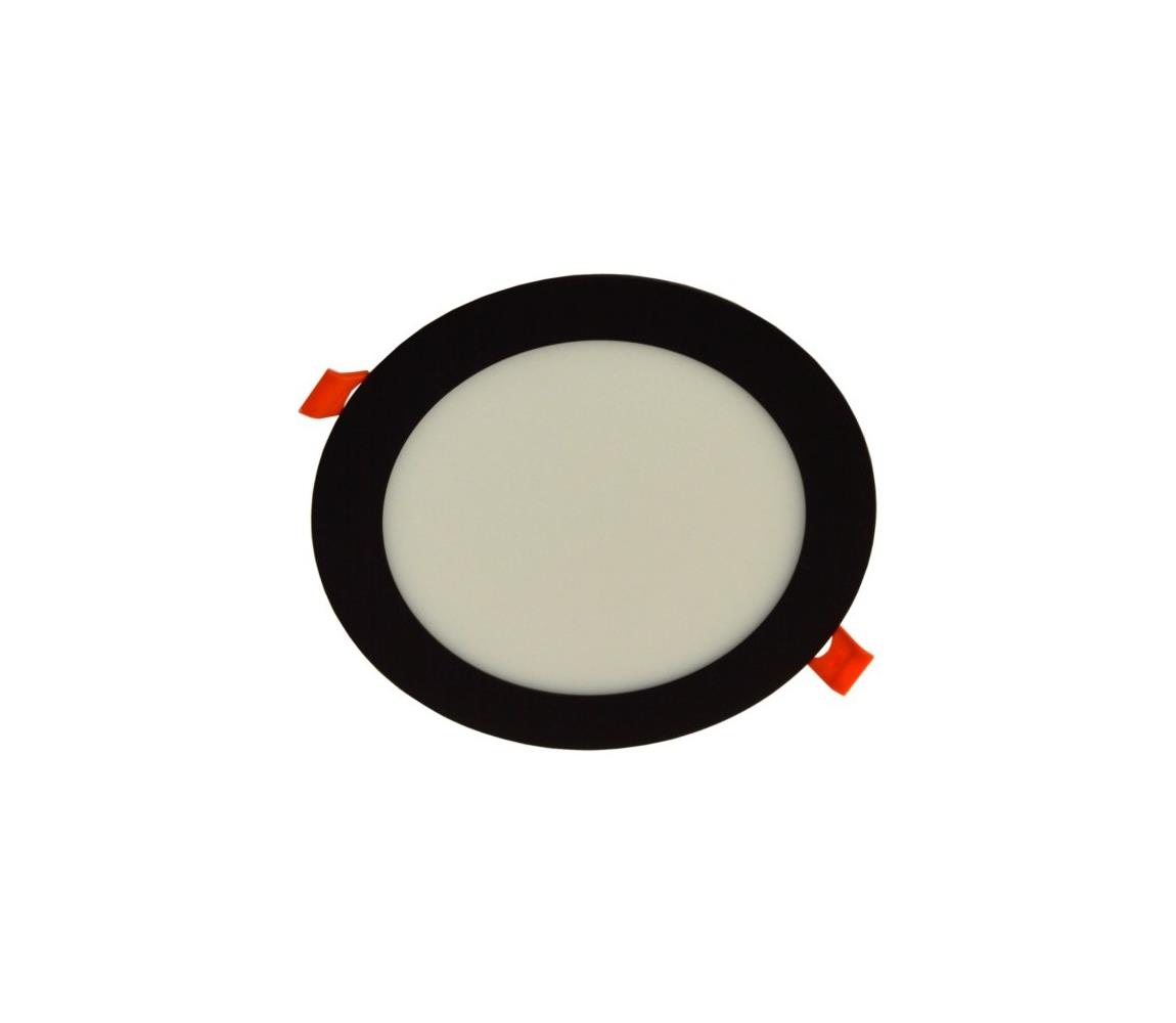 LED Oprawa wpuszczana GERD LED/12W/230V 4000K czarna