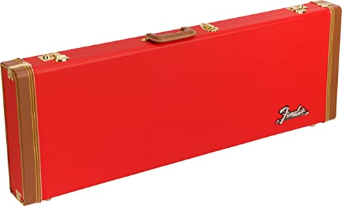Fender Drewniane etui Classic Series - Strat®/Tele®, Fiesta Red