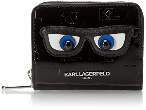 Karl Lagerfeld Paris Maybelle portfel damski, Czarna Maybelle, One Size