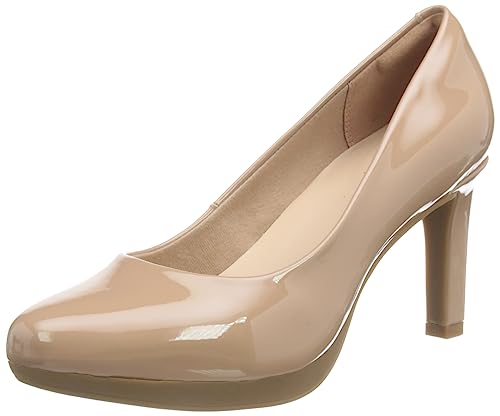 Clarks Damskie czółenka Ambyr Joy, ciepły beż., 40 EU