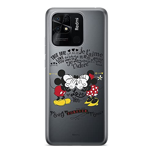 Etui dedykowane do Xiaomi REDMI 10C wzór:  Mickey i Minnie 005 oryginalne i oficjalnie licencjonowane