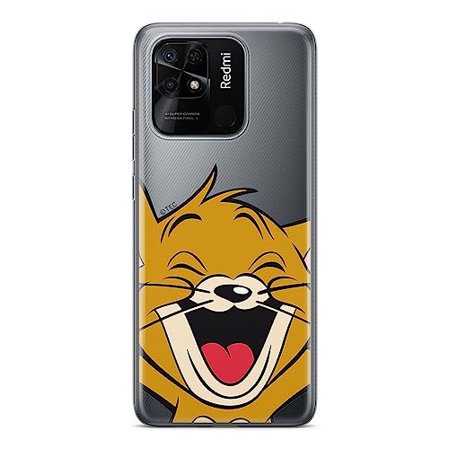 ERT GROUP etui na telefon Xiaomi REDMI 10C, case oryginalny i oficjalnie licencjonowany przez Tom & Jerry, wzór Jerry 003, optymalnie dopasowane, plecki z TPU częściowo przeźroczyste