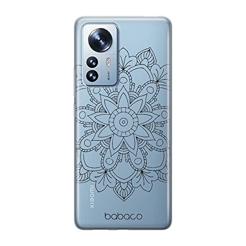 ERT GROUP etui na telefon Xiaomi 12 PRO, case oryginalny i oficjalnie licencjonowany przez Babaco, wzór Mandalas 006, optymalnie dopasowane, plecki z TPU