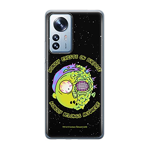 ERT GROUP etui na telefon Xiaomi 12 / 12X, case oryginalny i oficjalnie licencjonowany przez Rick and Morty, wzór Rick & Morty 010, optymalnie dopasowane, plecki z TPU