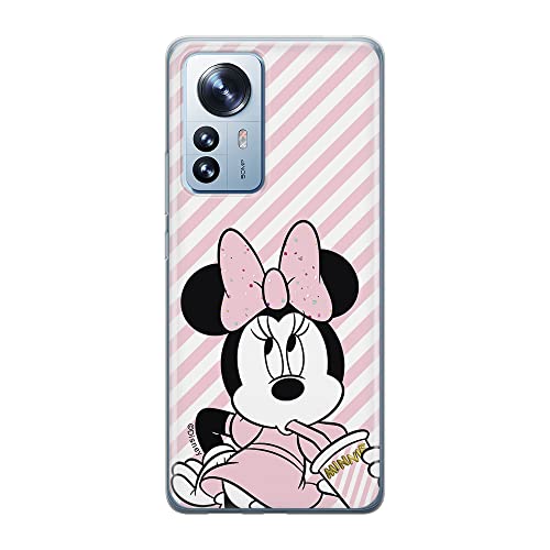 Etui Minnie 017 Disney Nadruk pełny Różowy Producent: Xiaomi, Model: 12 PRO