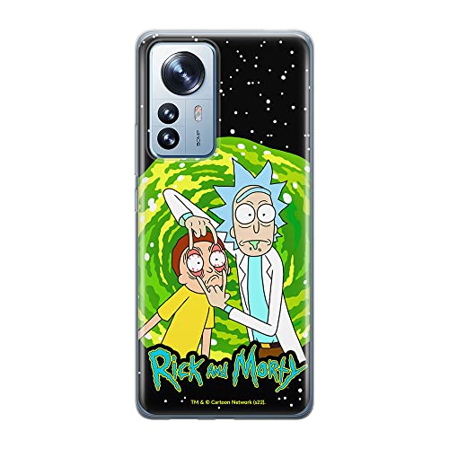 ERT GROUP etui na telefon Xiaomi 12 / 12X, case oryginalny i oficjalnie licencjonowany przez Rick and Morty, wzór Rick & Morty 007, optymalnie dopasowane, plecki z TPU