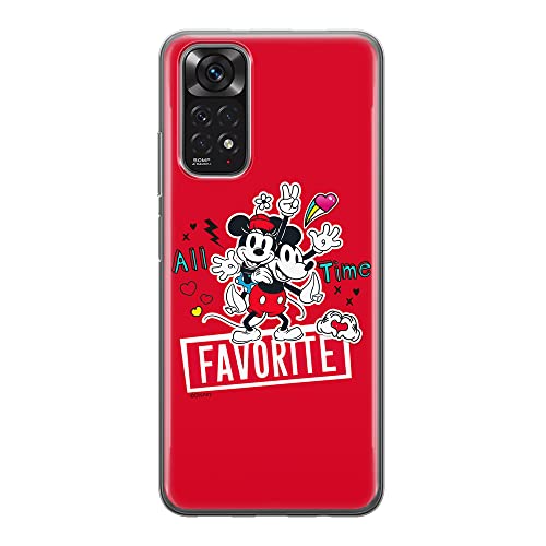 ERT GROUP etui na telefon Xiaomi REDMI NOTE 11S 4G / REDMI NOTE 11 4G, case oryginalny i oficjalnie licencjonowany przez Disney, wzór Mickey & Minnie 011, plecki z TPU