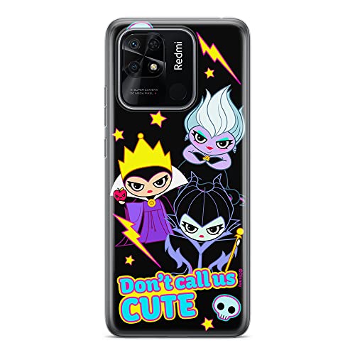 ERT GROUP etui na telefon Xiaomi REDMI 10C, case oryginalny i oficjalnie licencjonowany przez Disney, wzór Disney Villains 003, optymalnie dopasowane, plecki z TPU