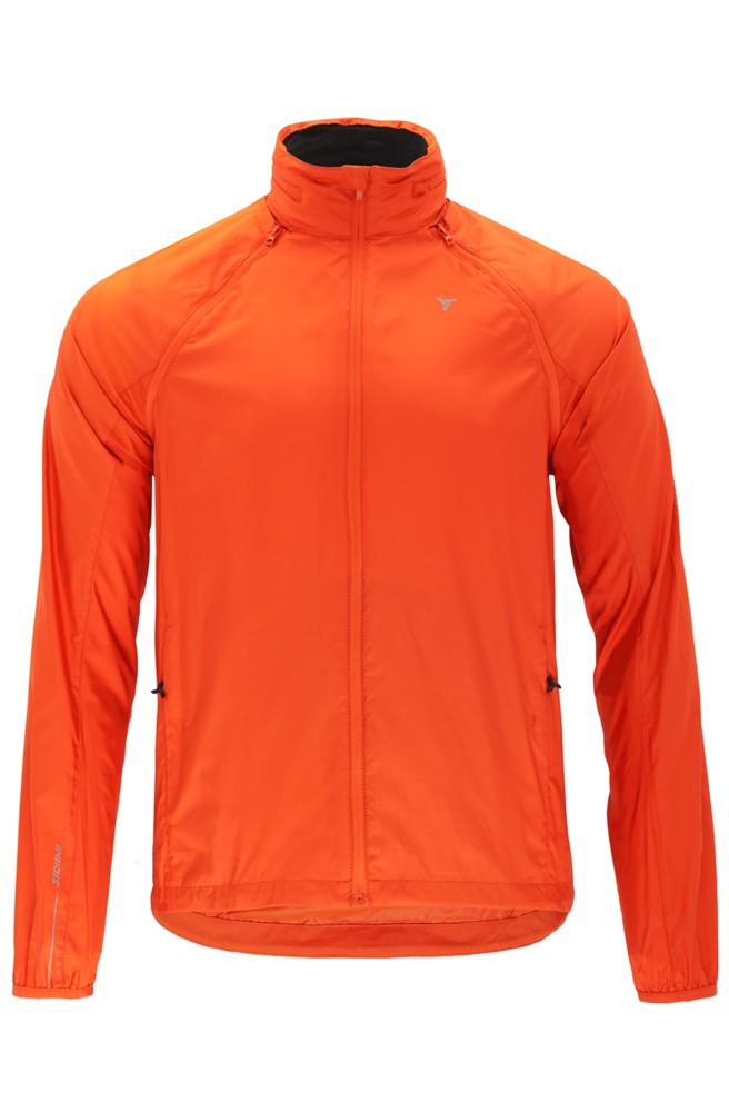 Kurtka męska z odpinanymi rękawami Silvini Vetta MJ1612 6060 pomarańczowy