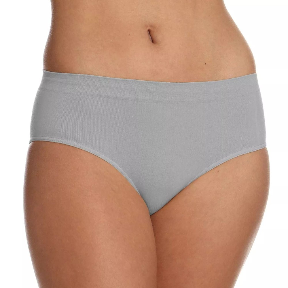 Majtki damskie classic bawełniane Brubeck Comfort Cotton HI00090A szary