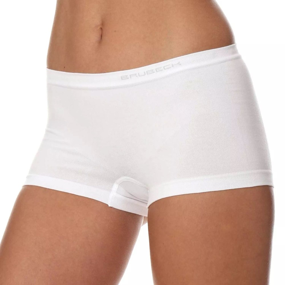 Bokserki damskie bawełniane Brubeck Comfort Cotton BX10470A biały