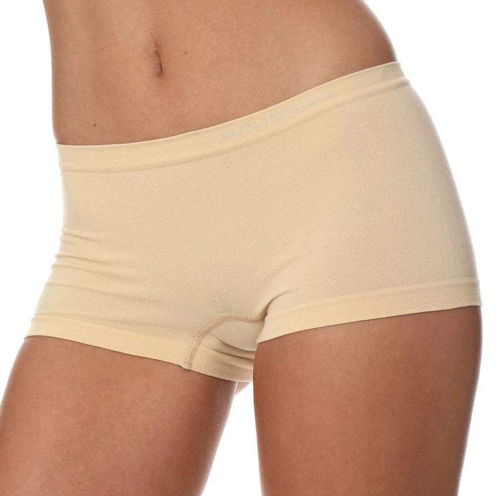 Bokserki damskie bawełniane Brubeck Comfort Cotton BX10470A beżowy