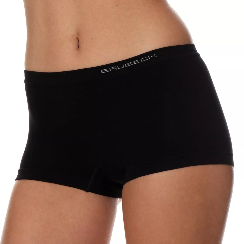 Bokserki damskie bawełniane Brubeck Comfort Cotton BX10470A czarny