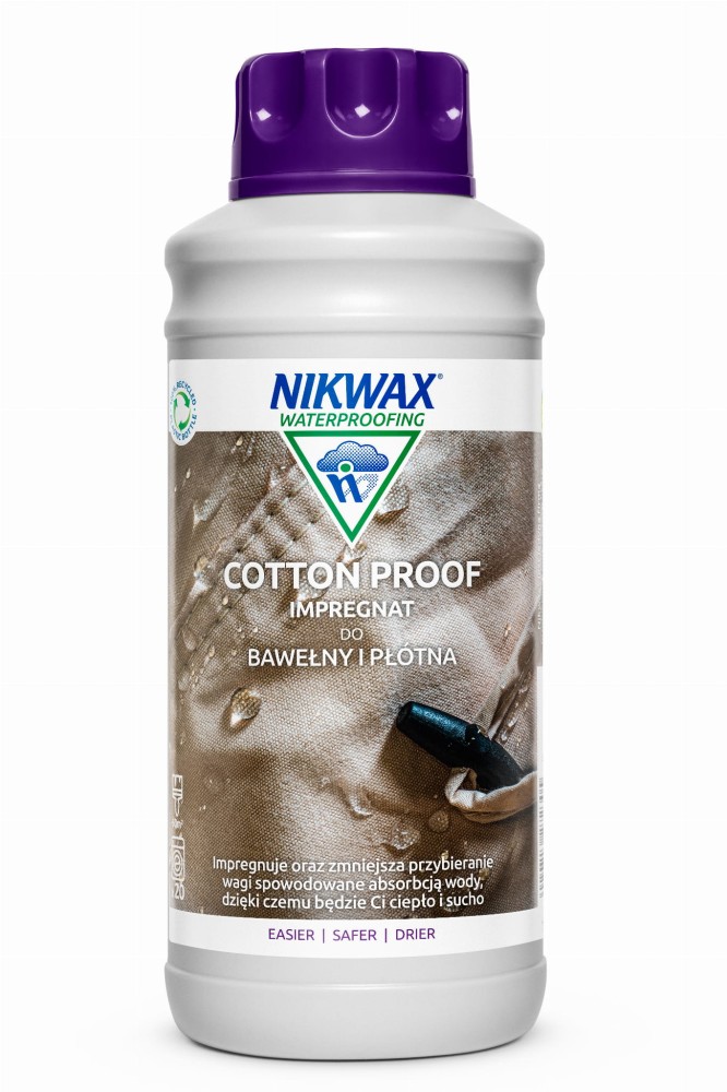 Impregnat do odzieży bawełnianej Nikwax Cotton Proof 1 L