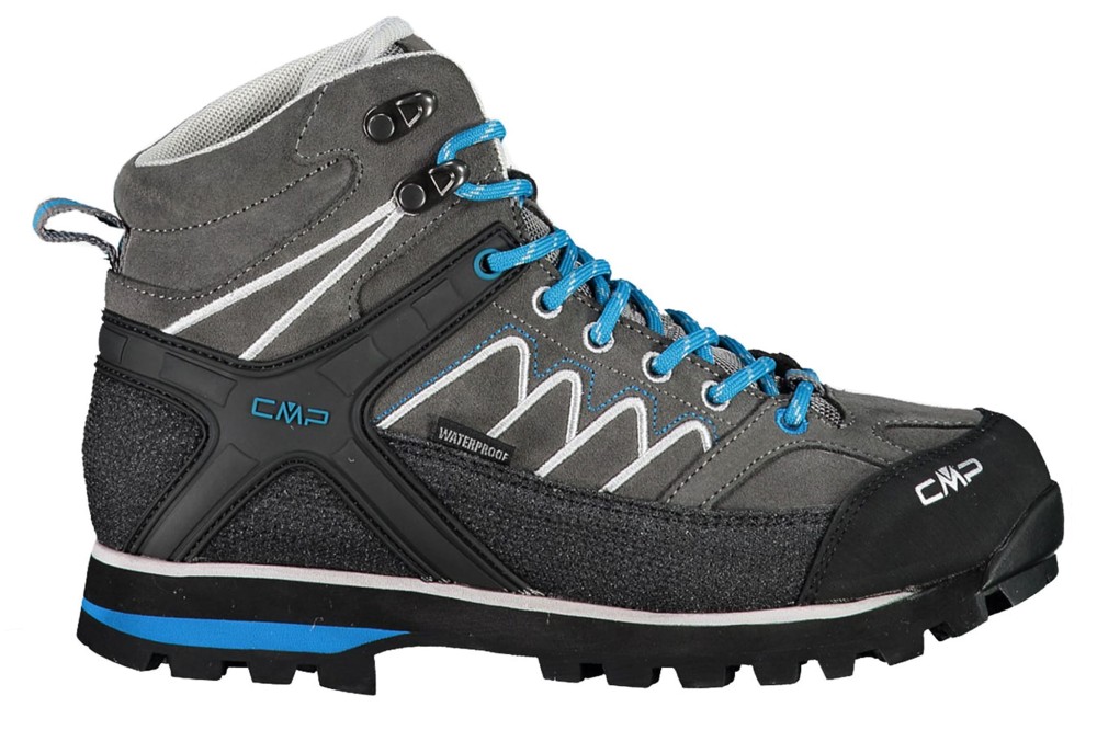 Buty trekkingowe damskie CMP Moon Mid WP szaro-niebieski
