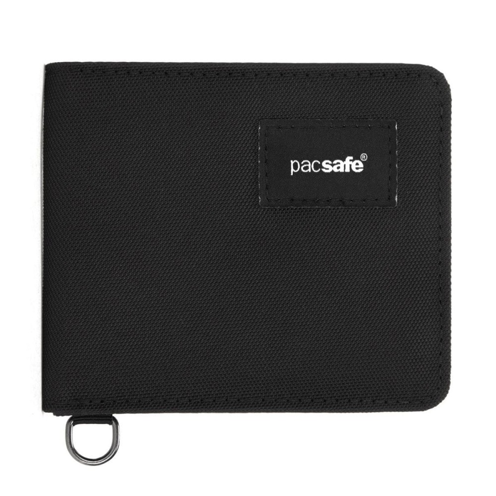 Portfel z ochroną przed kradzieżą Pacsafe RFIDsafe Bifold Wallet czarny