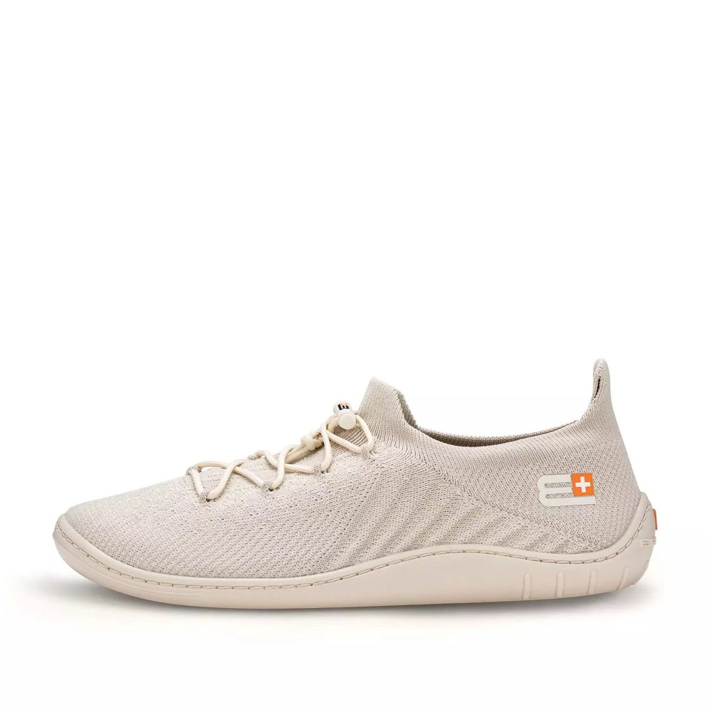 Buty damskie minimalistyczne Brubeck Merino Barefoot SH5004 kremowy