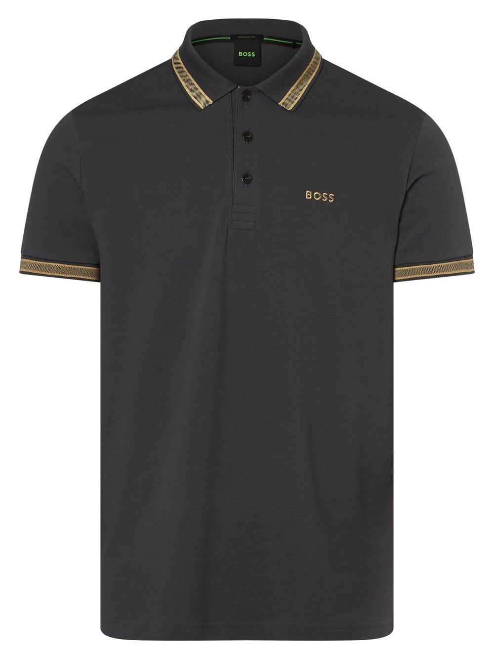 BOSS Green - Męska koszulka polo  Paddy, szary