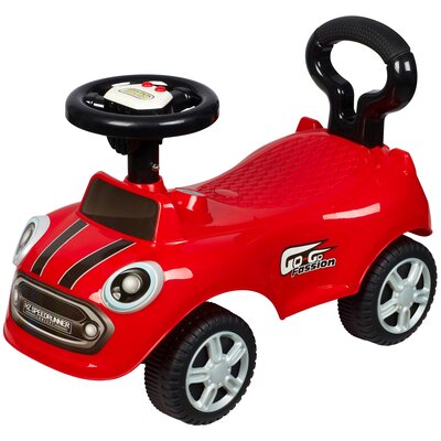 Jeździk Samochód Auto Pchacz Go Go Fassion Czerwony