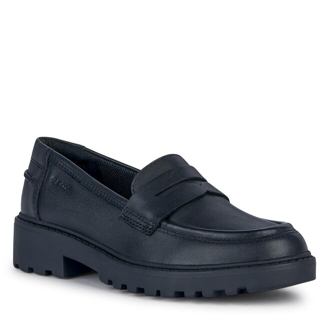 Mokasyny Geox J Casey Girl J3620C 00043 C9999 M Black