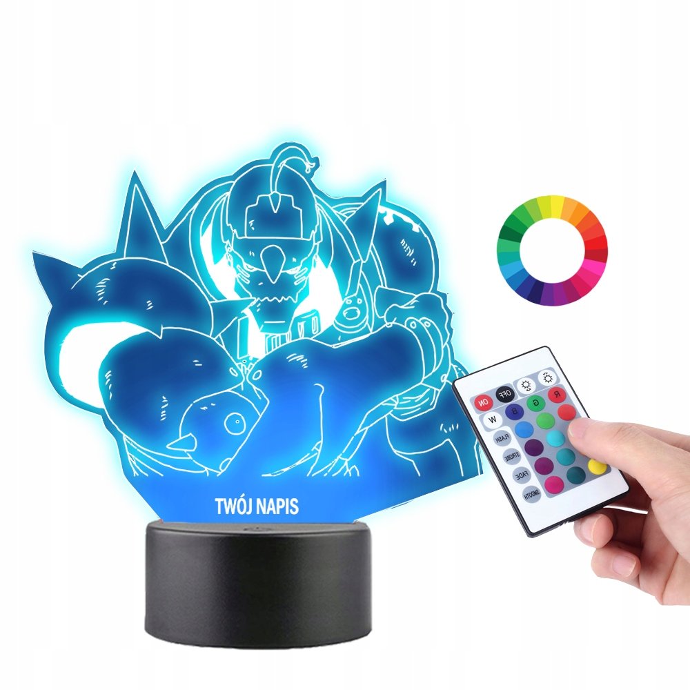 Lampka na Biurko Statuetka Fullmetal Alchemist