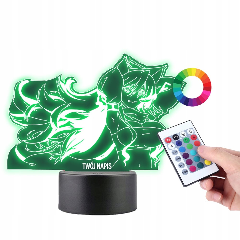 Lampka na Biurko Statuetka Anime Manga PLEXIDO