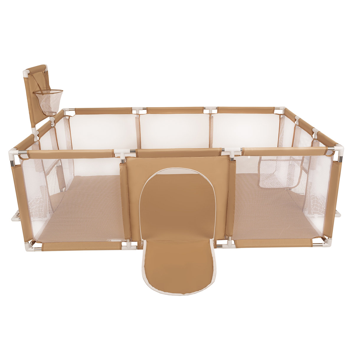 Selonis Boisko BO-100X beżowy 180x122x62 Zabawka kojec