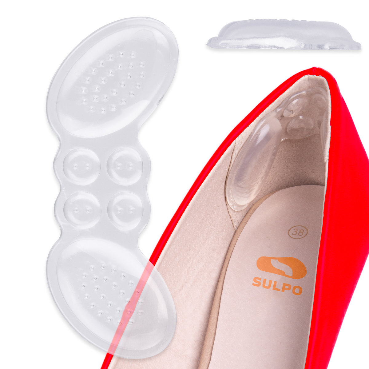 Zapiętki do butów żelowe wkładki na obtarcia