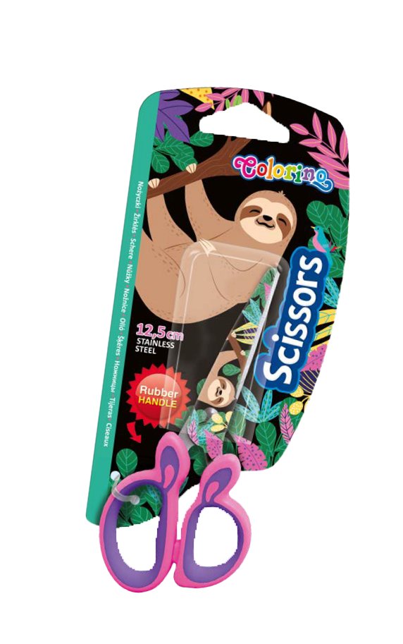 Nożyczki Szkolne 12,5 Cm Cp Colorino Wildkid