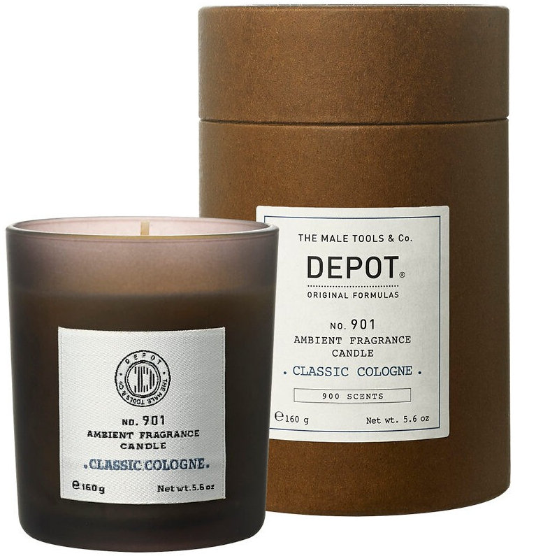 Depot 901 Świeca zapachowa - Classic Cologne 160g