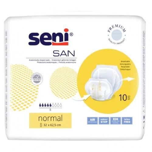 SENI SAN Normal - Pieluchy anatomiczne, 10 szt.