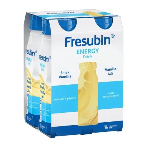 Fresubin Energy Drink wanilia (nowe opakowanie), 4x200ml >> WYSYŁKA W 24H 