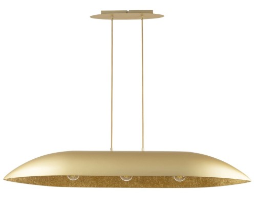 Kuchenna lampa wisząca nad stół Gondola L 40640 Sigma z żywicy złota