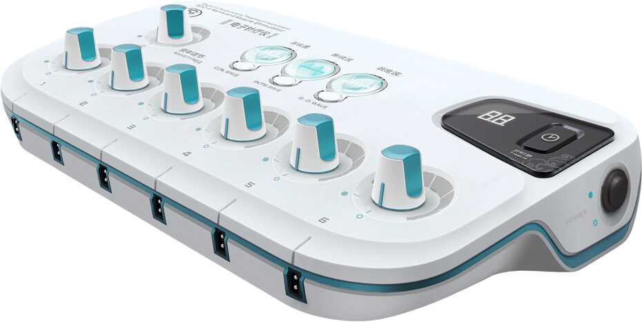 Aparat do elektroakupunktury z cyfrowym zegarem - elektrostymulator mięśni i nerwów - połączenie akupunktury z elektrostymulacją - Hwato SDZ-II (Z-105