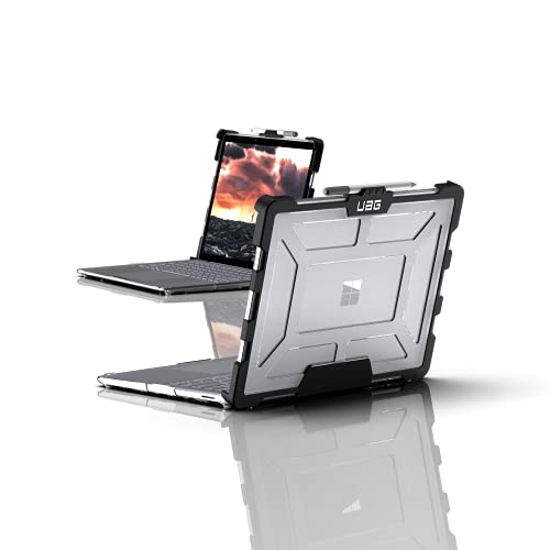 Urban Armor Gear Plasma Etui Microsoft Surface Laptop 4 / Laptop 3 / Laptop 2 (13,5 cala) Ochronne Etui [Zaprojektowany dla certyfikowanej powierzchni, Podpórka na długopisy, Zapięcie na podwójną