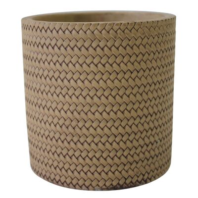 Osłonka NOAK cementowa 10,5 x 10,5 x 10,5 cm brąz