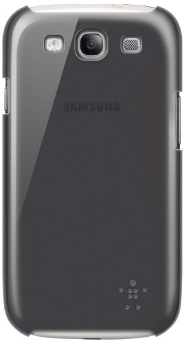 Belkin F8M426CWC00 Micra Shield Schutzhülle (geeignet für Samsung Galaxy S3) schwarz [Amazon Frustfreie Verpackung]