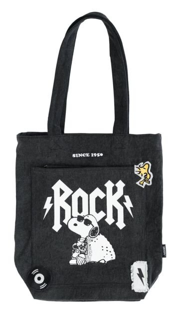 Grupo Erik Torba Tote Snoopy Rock, Jednoramię Unisex, Snoopy