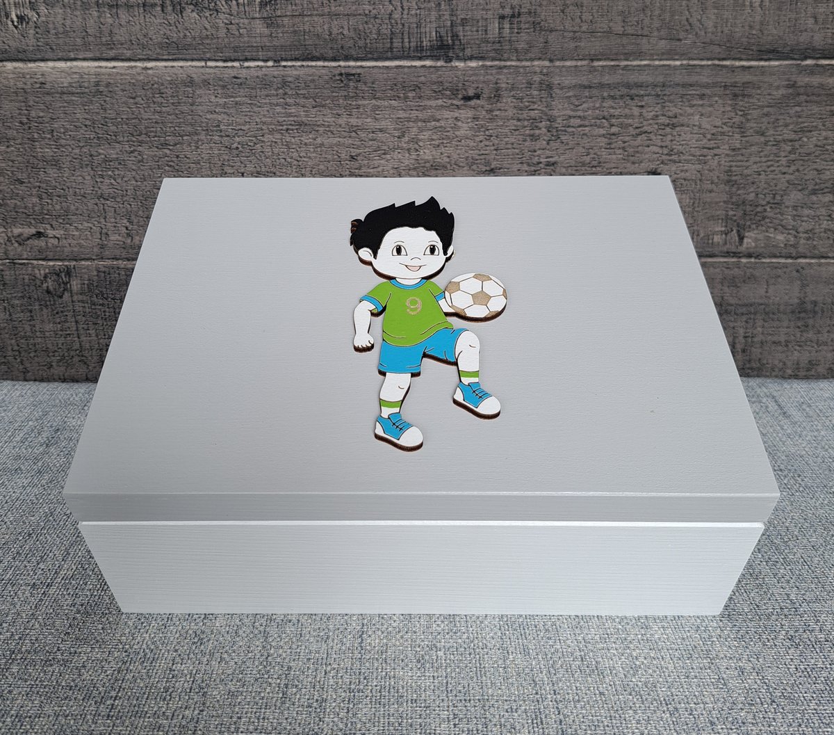 Szkatułka na drobiazgi, Piłkarz