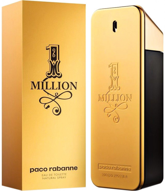 Woda toaletowa dla mężczyzn Paco Rabanne 1 Million 200 ml (3349668566372)